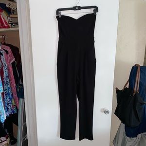 Express strapless jumpsuit